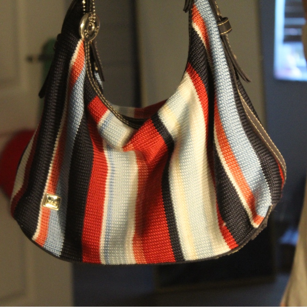 The Sak Striped Multicolor Hobo Bag